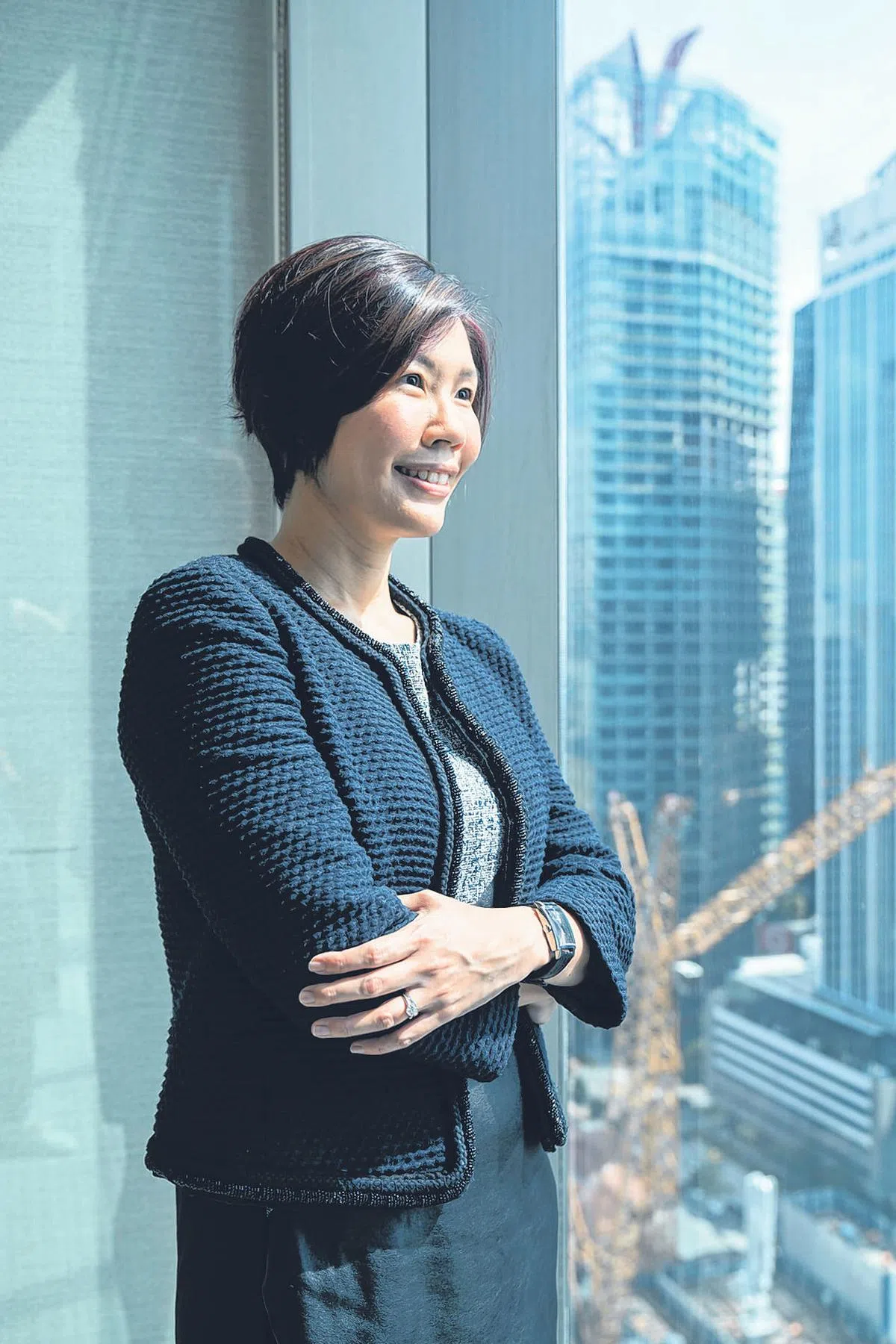 倪美君表示，集团高度重视对每一名员工的培训，确保他们在就任前做好充分的技能培训和心理准备。（图／报业控股）