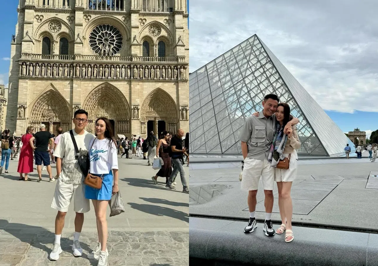 郭可盈和林文龙结婚21年，恩爱如昔。（互联网）