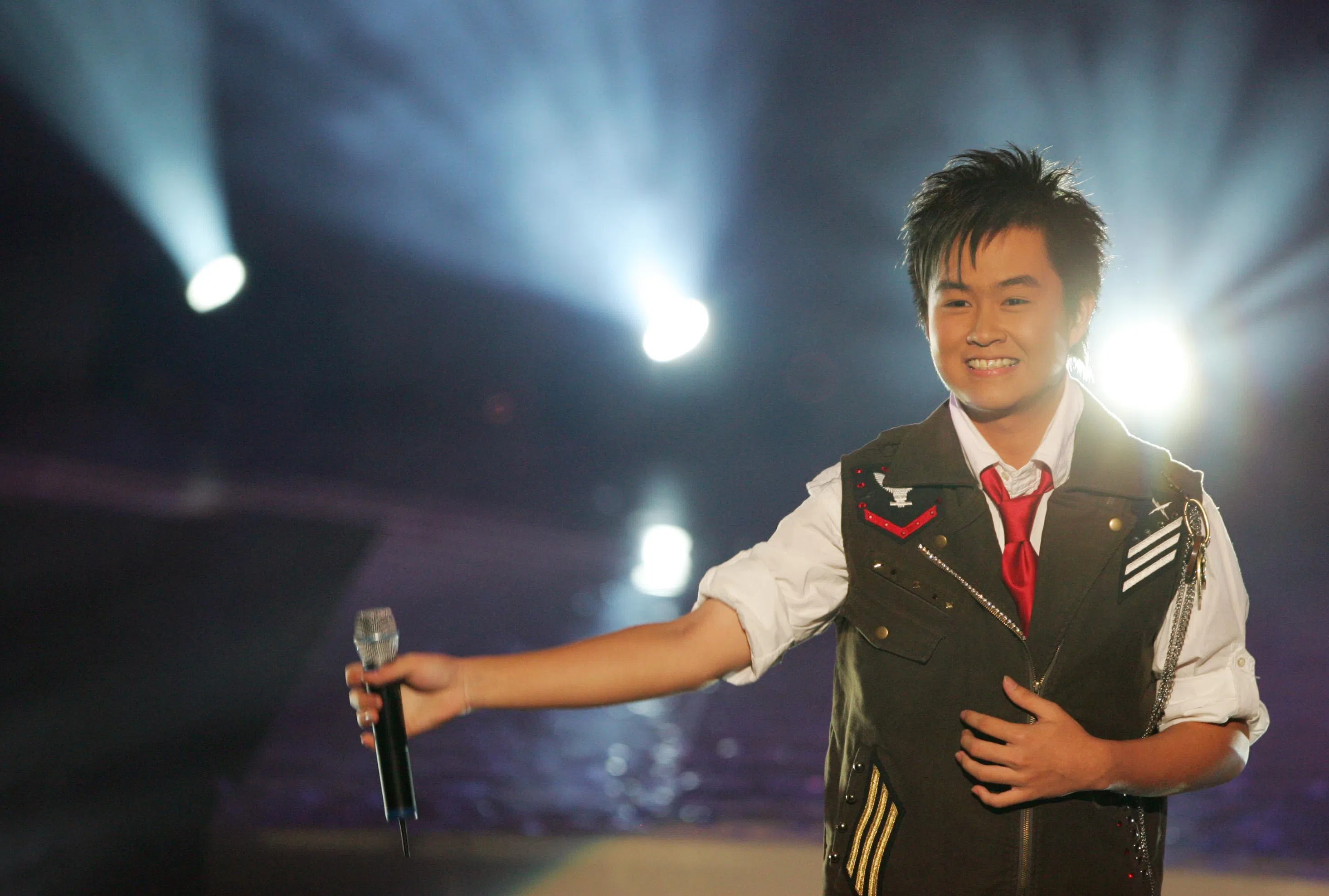 黄智阳是2006年第一届《校园Superstar 》的总冠军。（档案照片）