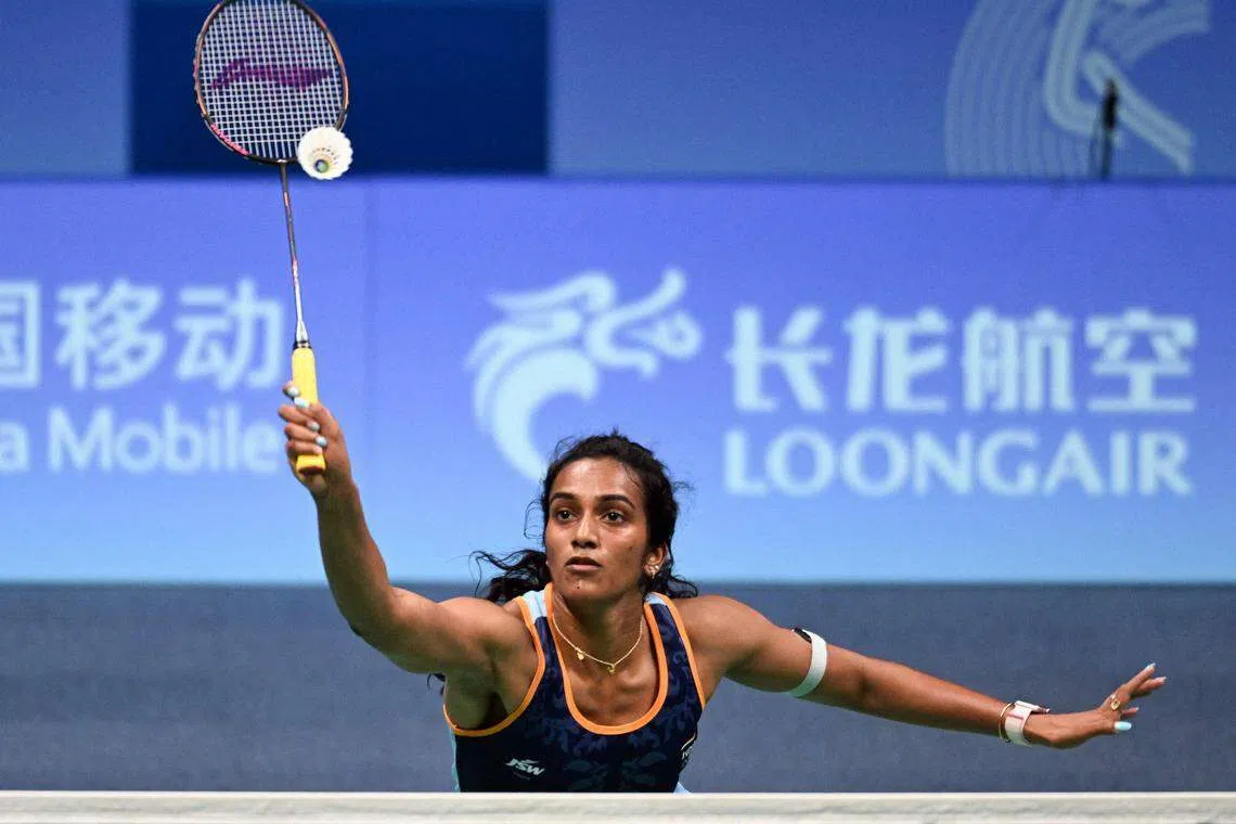 印度名将辛杜今年第一次闯进超级750赛级别的八强。（路透社）