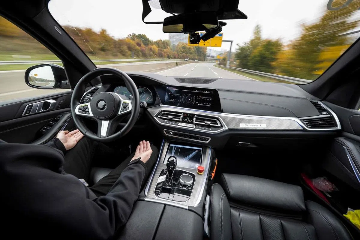 人工智能将推动自动驾驶技术的发展。（法新社）