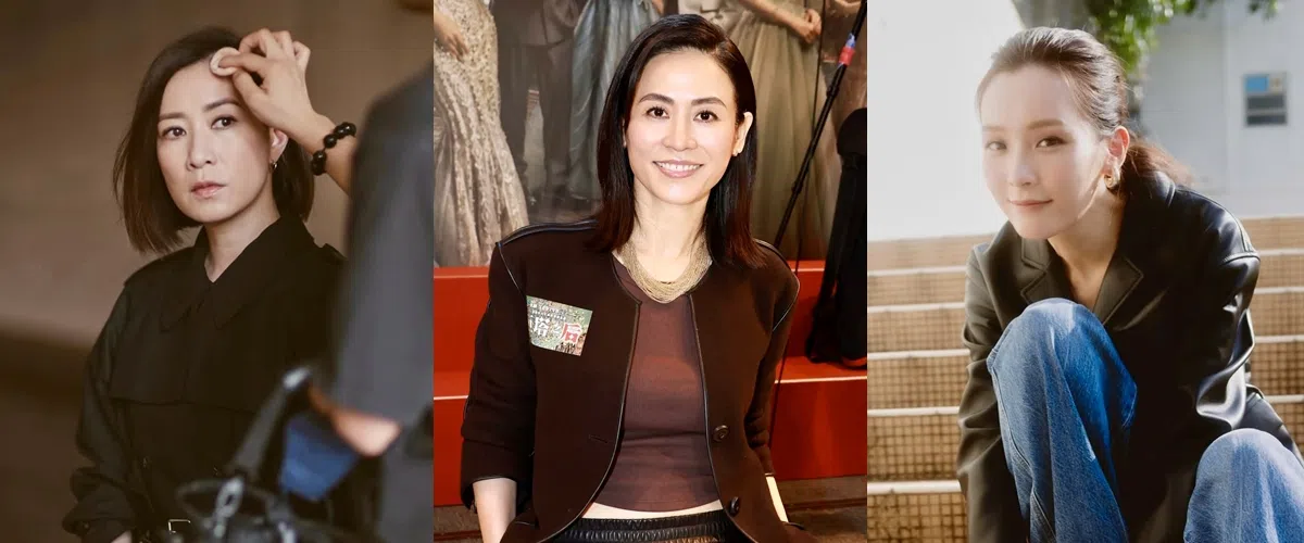 佘诗曼（左起）、宣萱和李佳芯角逐视后。（取自艺人IG）