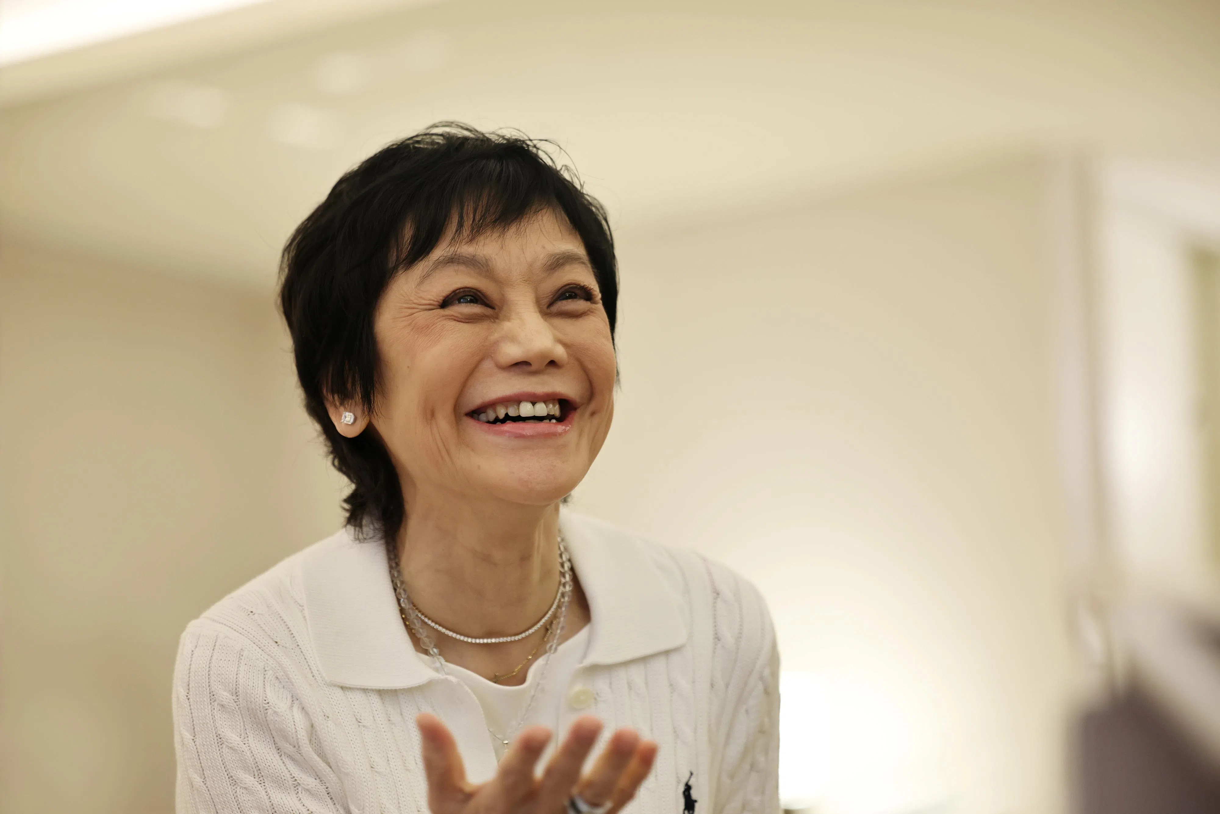 张艾嘉认为每一个平凡人都有能力为改善世界尽一份薄力。（陈渊庄摄）