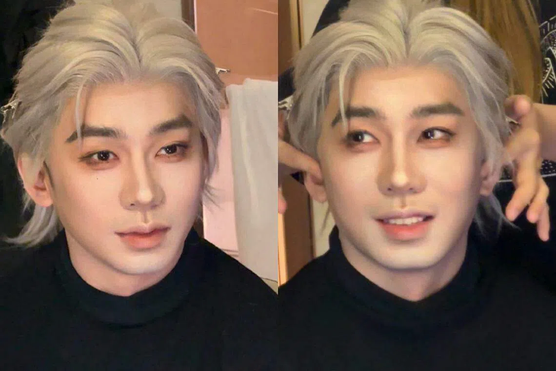 杨迪是不是颇有韩星的味道？（取自杨迪微博）