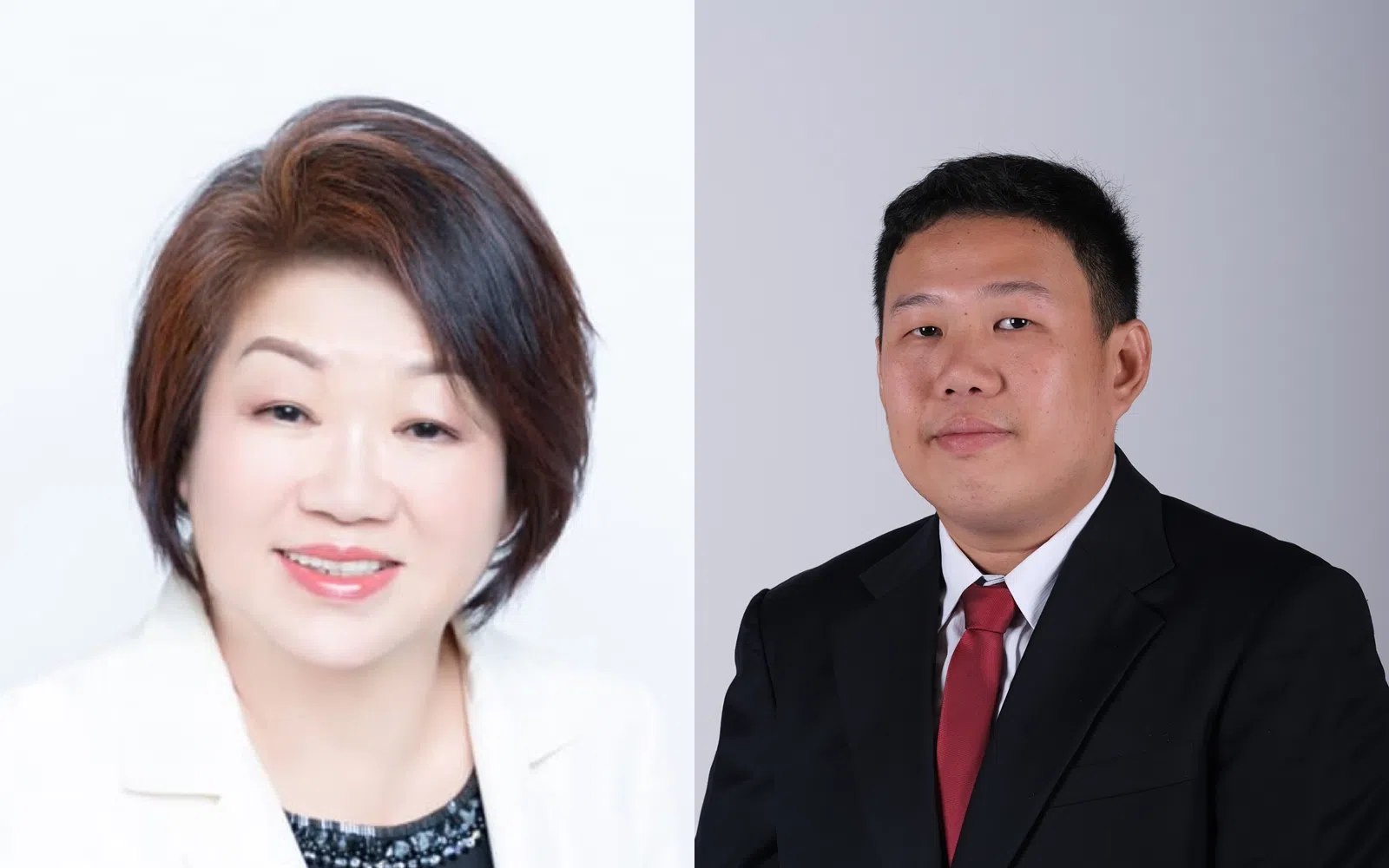 周理杭（右图）和妈妈许学芳（左图）共同打理的“一口味”，为公众提供高品质的传统糕饼。（图/商家提供）