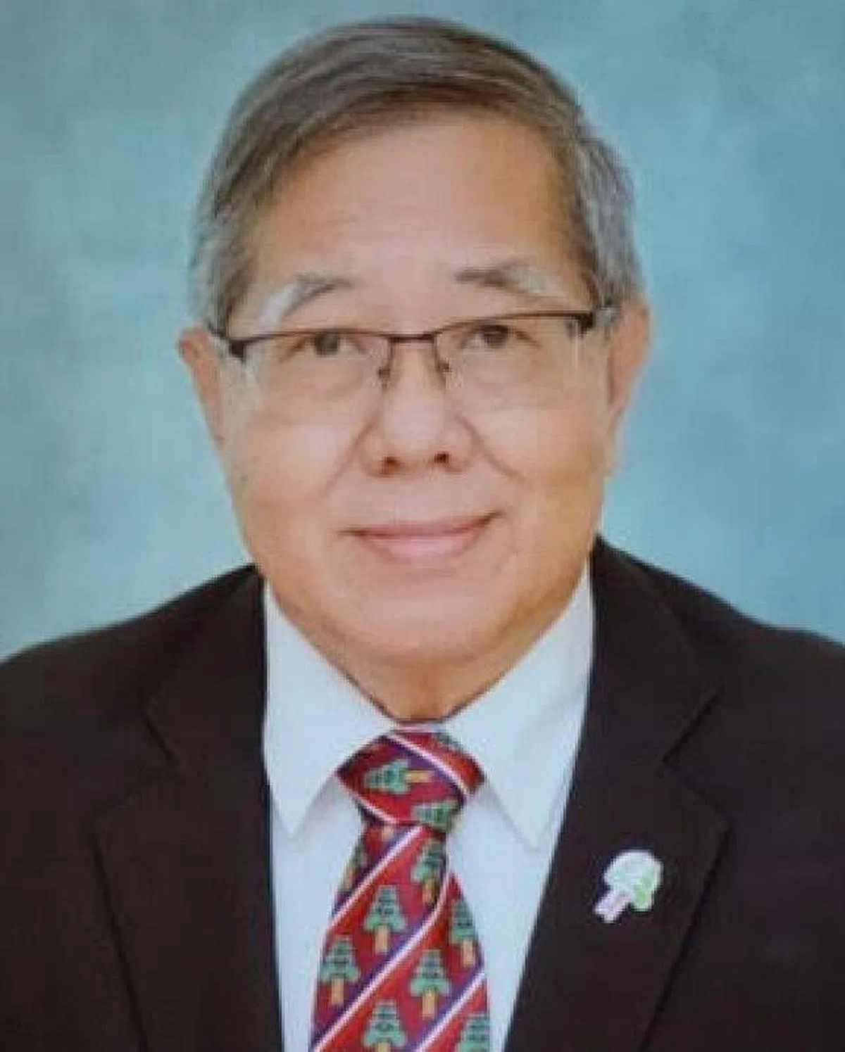 72岁的潮安会馆理事黄铁汉在车祸中去世。（受访者提供）