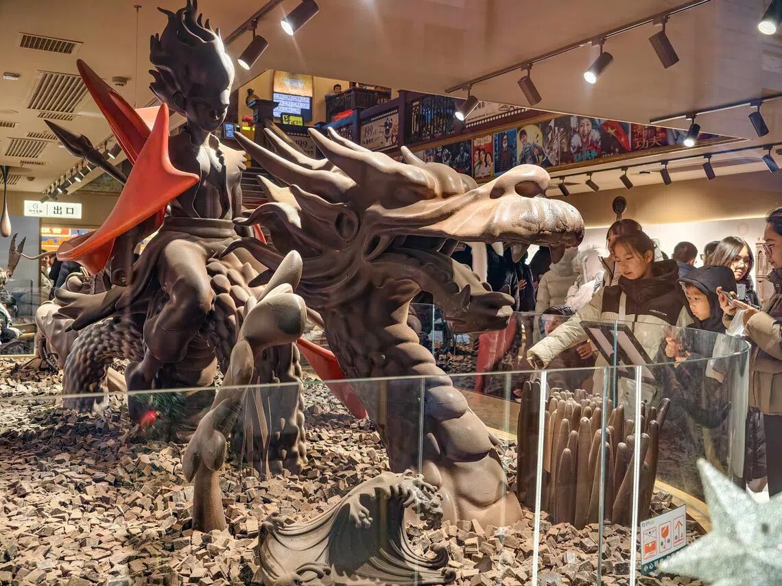 【视频】总耗巧克力近50吨 北京巧克力博物馆开幕