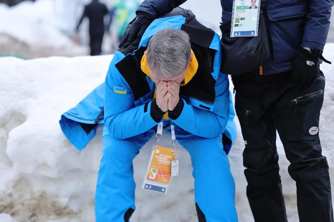 赫拉斯科维奇的爸爸兼教练米凯洛·赫拉斯科维奇，在儿子被禁赛后相当难过。（路透社）