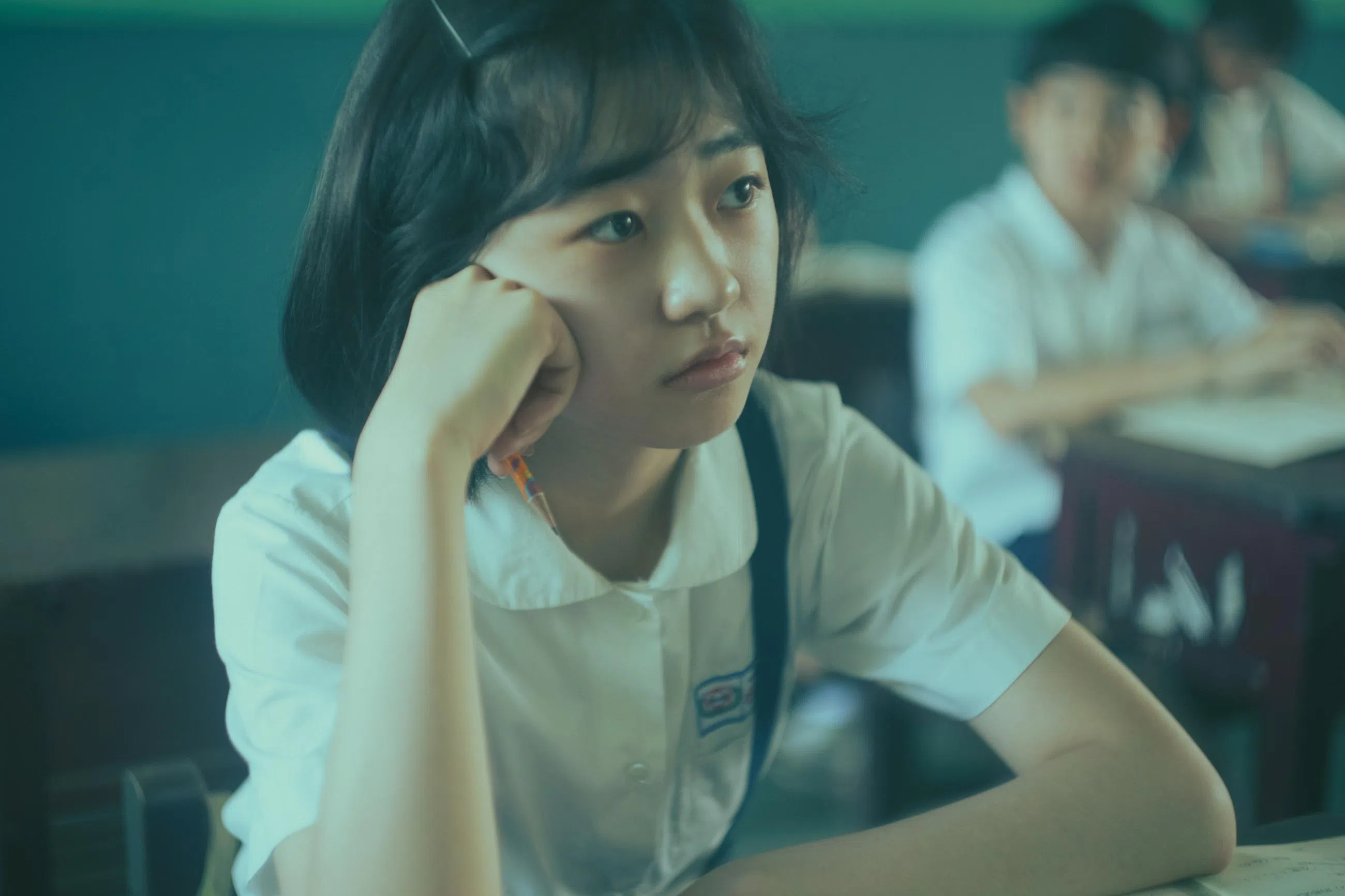 白小樱在《女孩》中饰演家暴受害者。（邵氏机构提供）