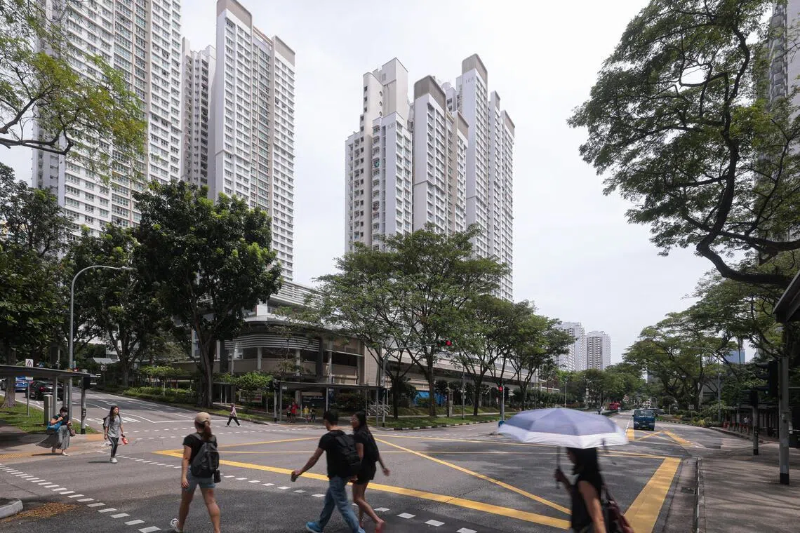 2026年开年至今，文忠路有四个四房式单位以逾100万元易手。（李冠卫摄）