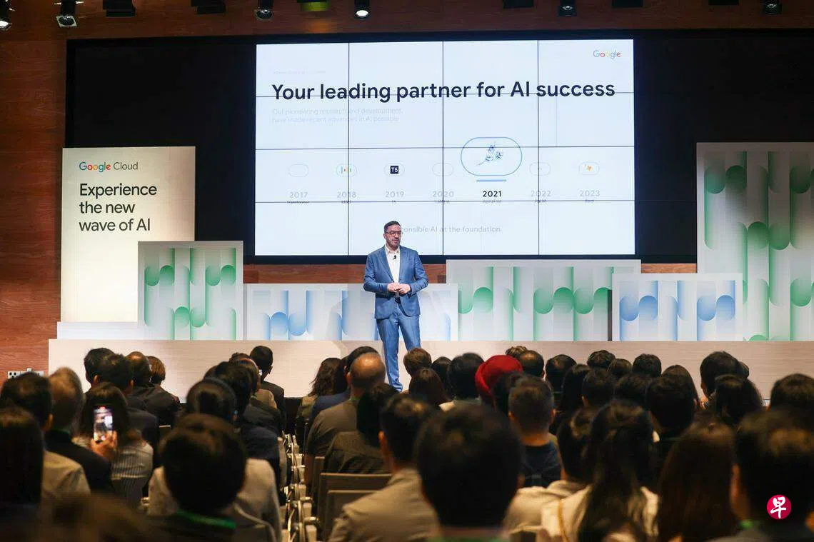 谷歌云推出多项计划加深与新加坡AI战略合作| 联合早报