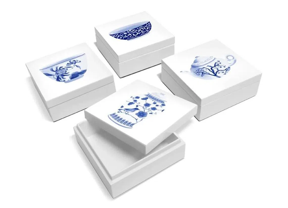 Qua“中式风情”系列彰显华人瓷器美学。（取自品牌官网）