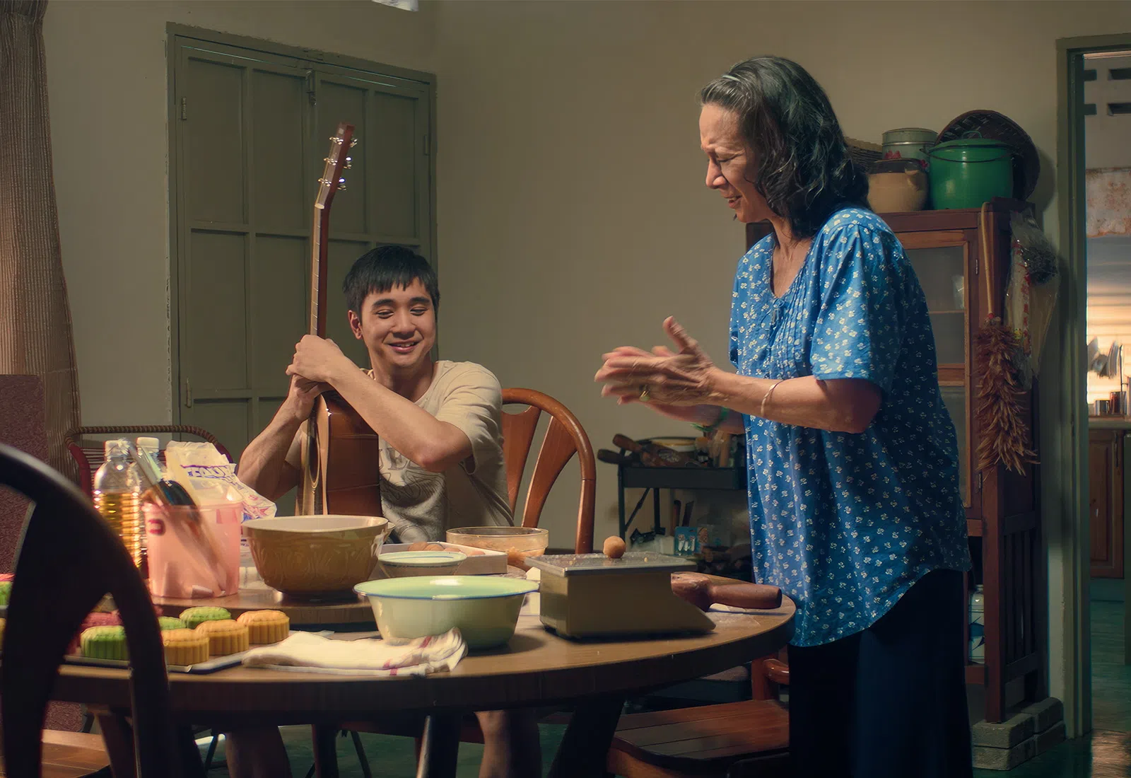 今年在华语电影节中放映的马国电影《雨城》剧照。（新加坡华语电影节提供）