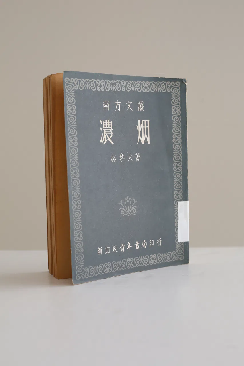 《南方文丛》之林参天长篇小说作品《浓烟》。（档案照）