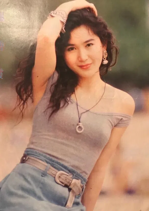 温碧霞曾和任达华拍电影《惊变》，尺度大胆。（互联网）