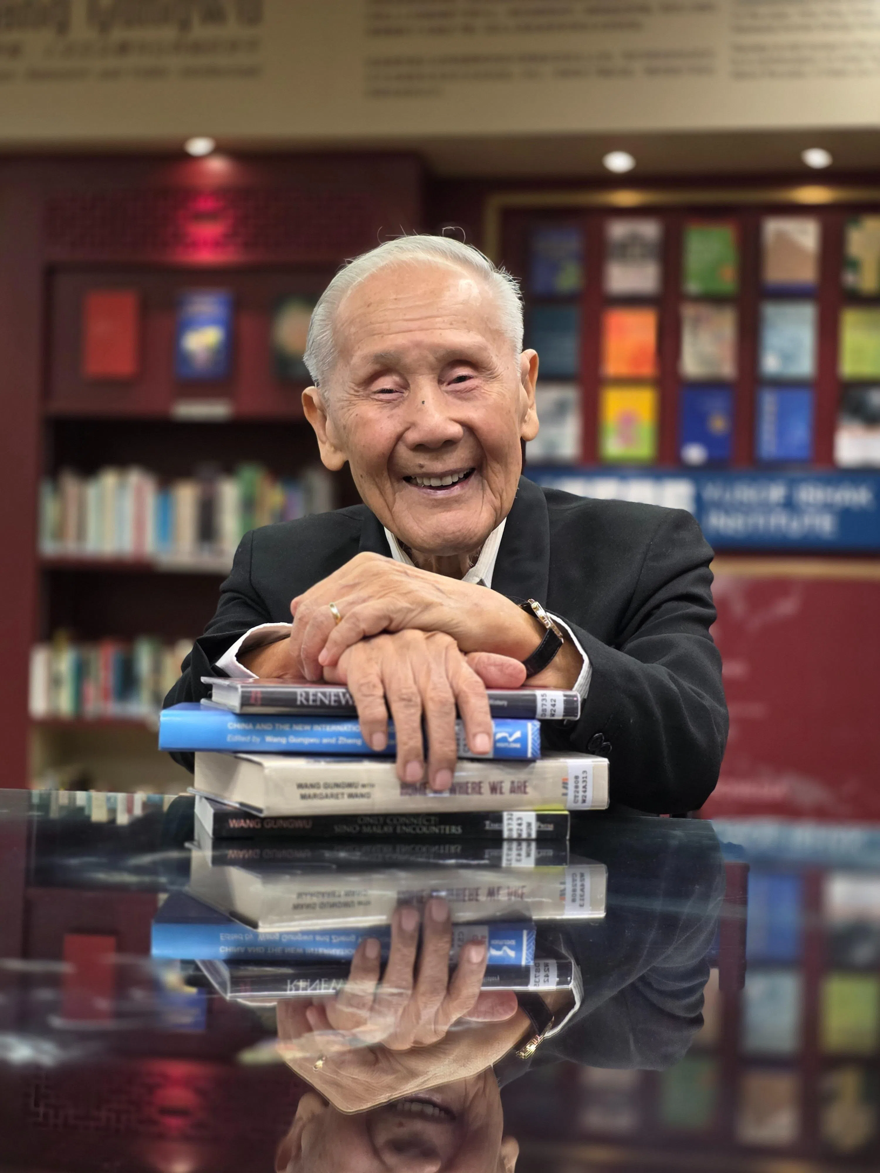 王赓武教授借英文自传分享自己的无界限人生。（城市阅读节提供）
