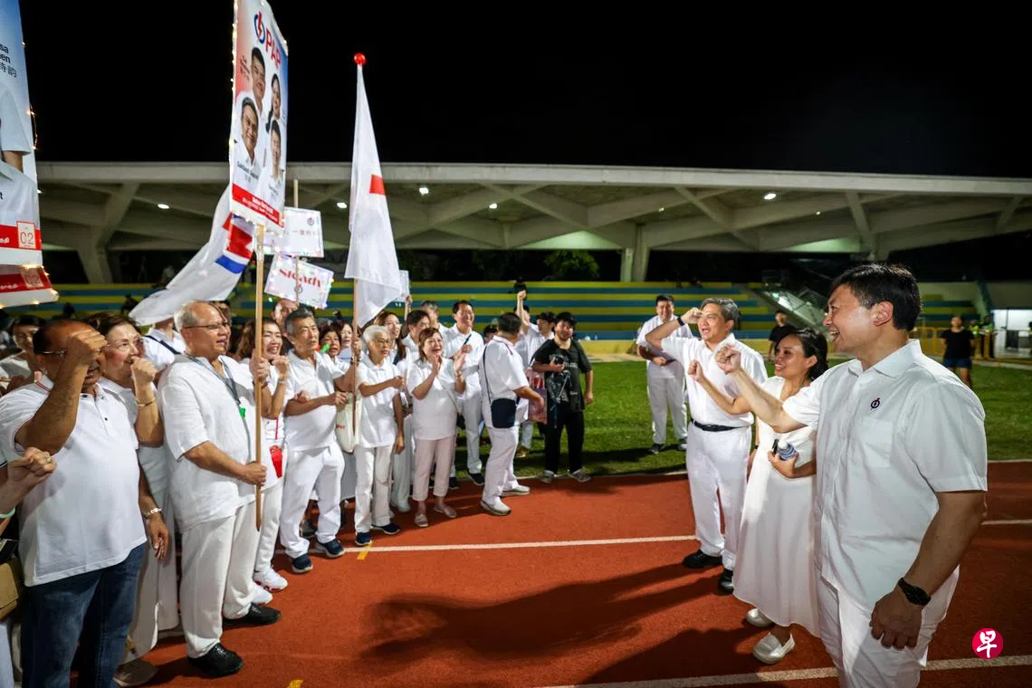 GE2025】三届大选以来得票率最高碧山—大巴窑行动党创佳绩再报捷| 联合早报