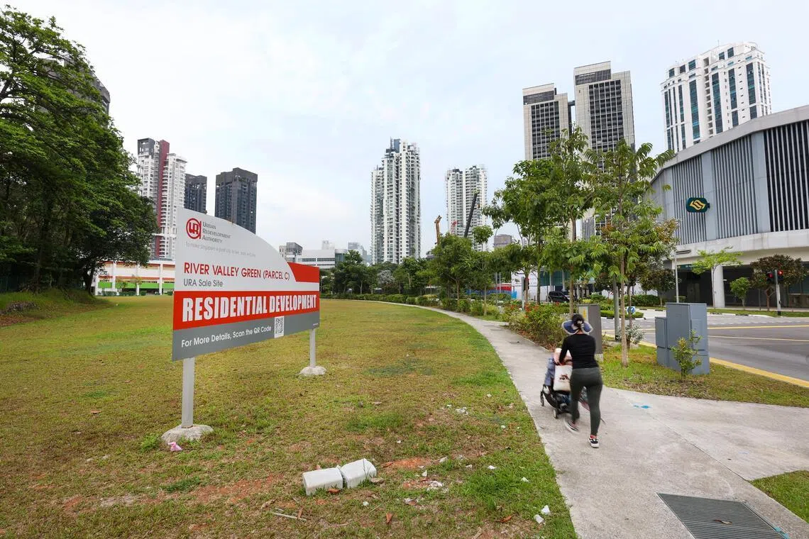 里峇峇利埔C地段位于大世界地铁站对面，是大世界一带最后一幅可发展地段。（何家俊摄）