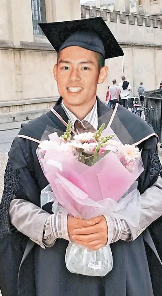 谭晓风考获英国牛津大学工程科学系的硕士学位。（取自东网）