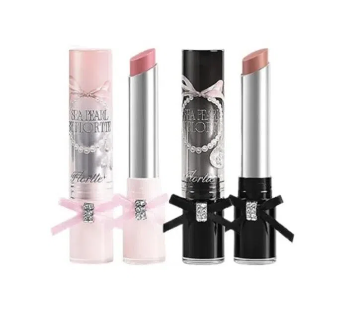 FLORTTE Glass Sea Series Water Glow Lipstick Moisturizing Juicy Solid Lip Gloss唇彩（Shopee提供）