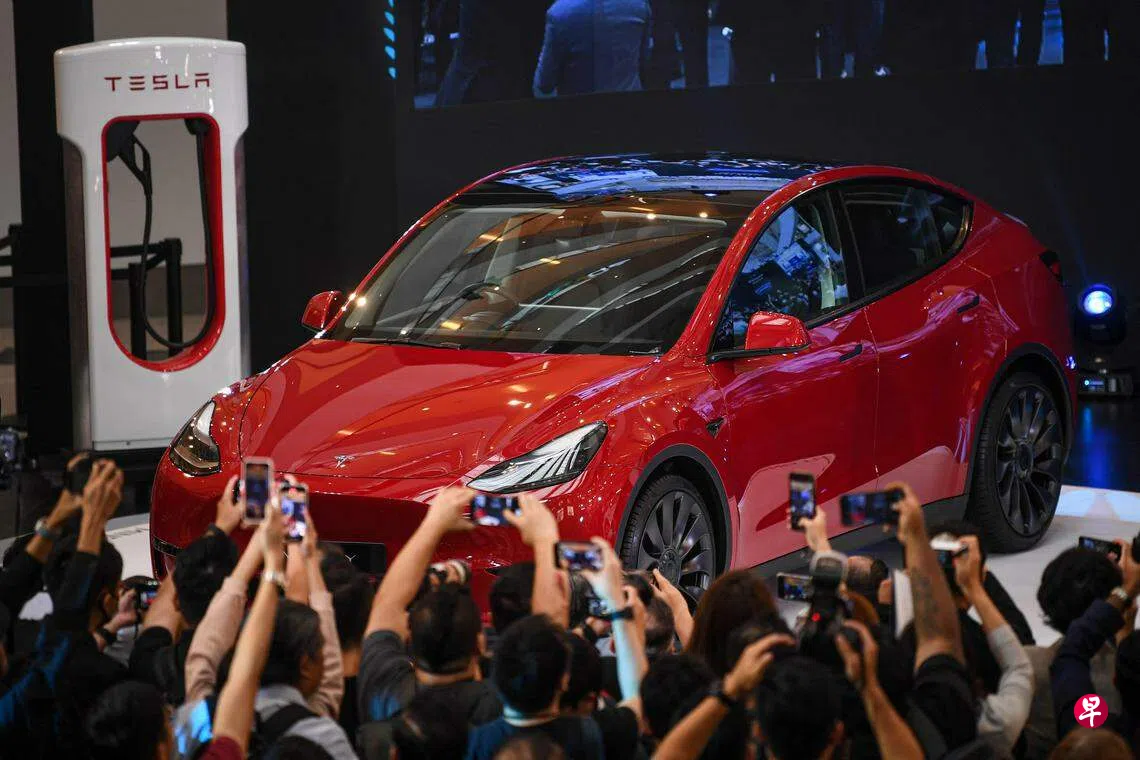 特斯拉汽车正式进军马国市场| 联合早报