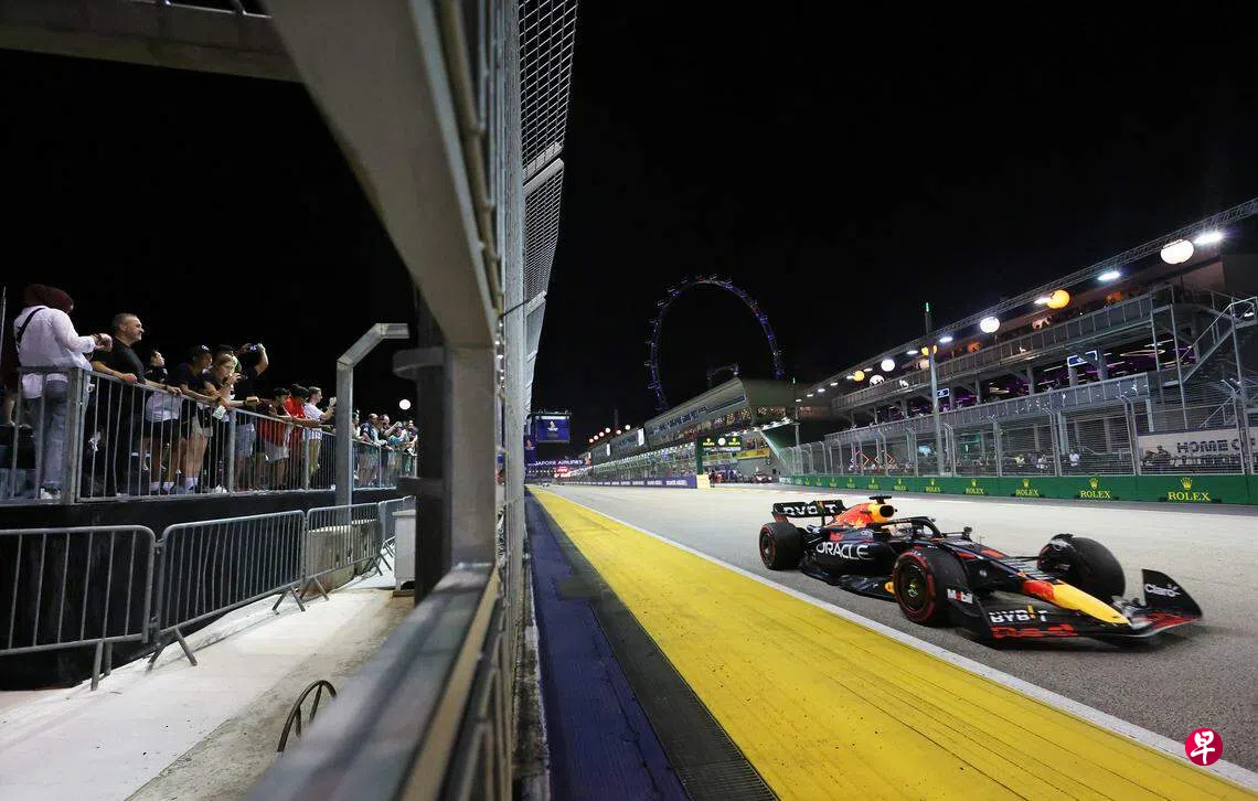 配合F1赛事受影响路段9月13日起封路七天| 联合早报