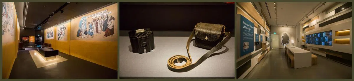 翻新后的博物馆展示超过80个新的二战战俘物件，并融入更多互动式多媒体元素，让访客体验战俘的心路历程。（照片由樟宜礼拜堂与博物馆提供） 