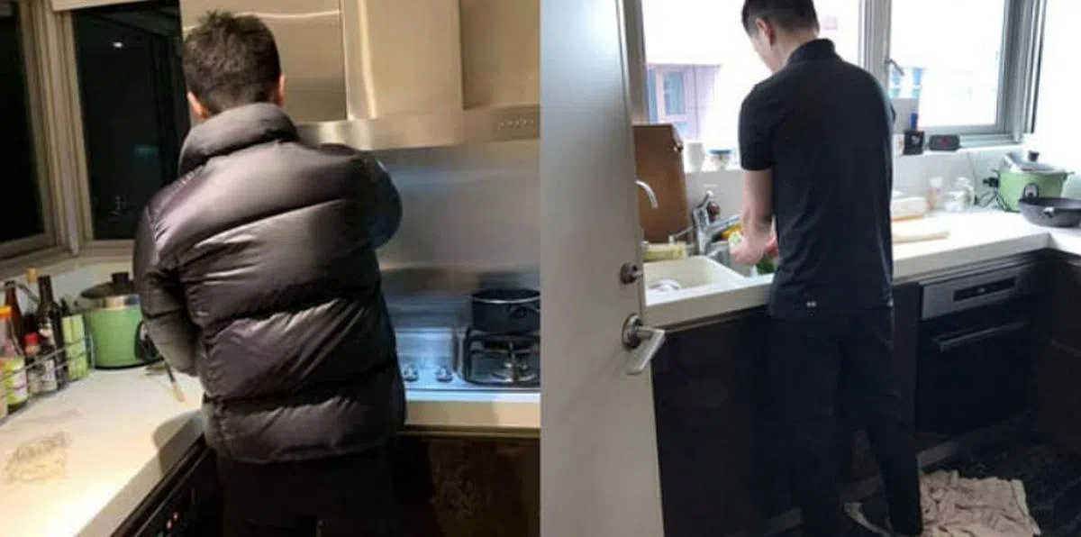 小S曾曝光她家里的“小”厨房。（互联网）