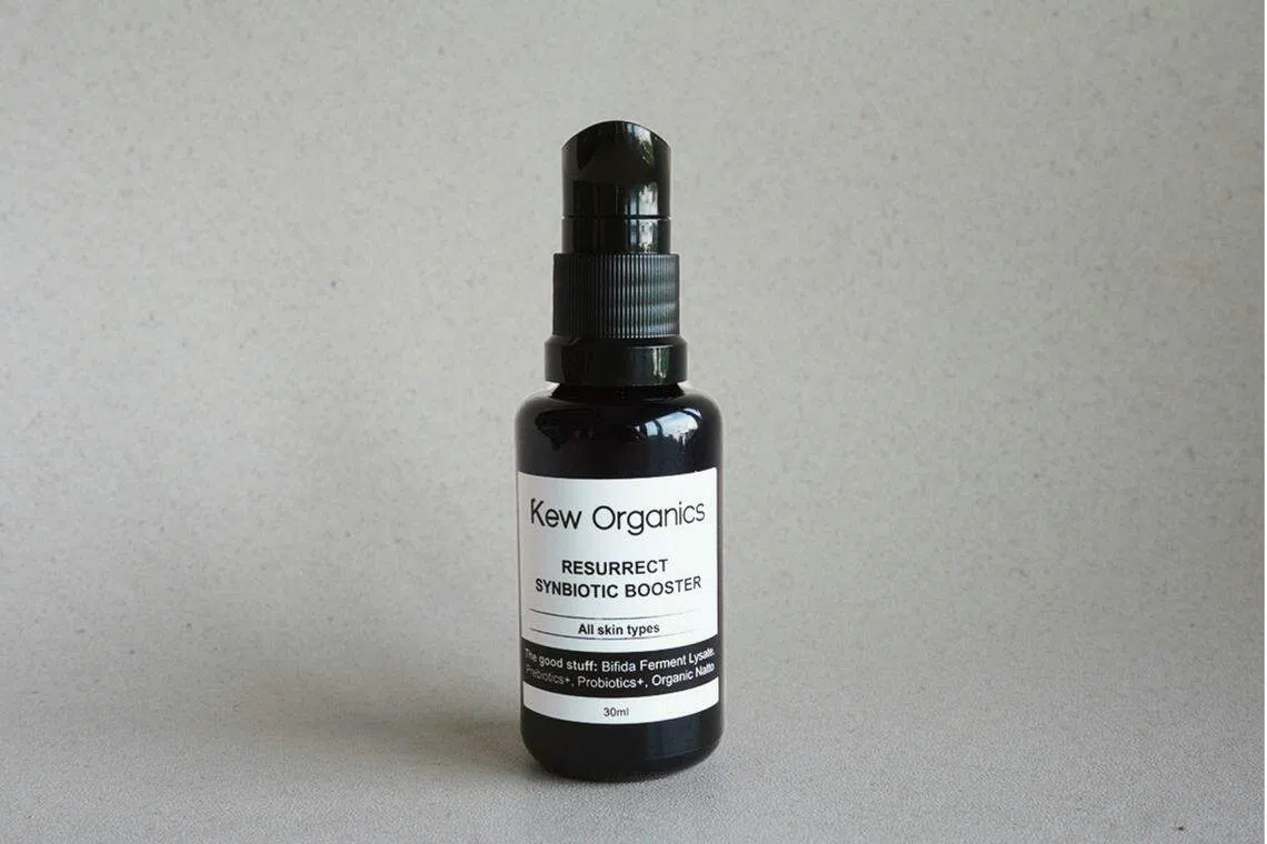 Kew Organics的益生菌益生元护肤品。（品牌提供）
