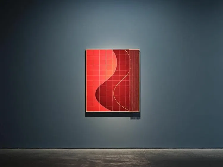 新加坡美术馆与新加坡艺博会基金购藏卡普瓦妮·基旺加（Kapwani Kiwanga）的陶瓷作品《岩浆》。（Goodman画廊提供）