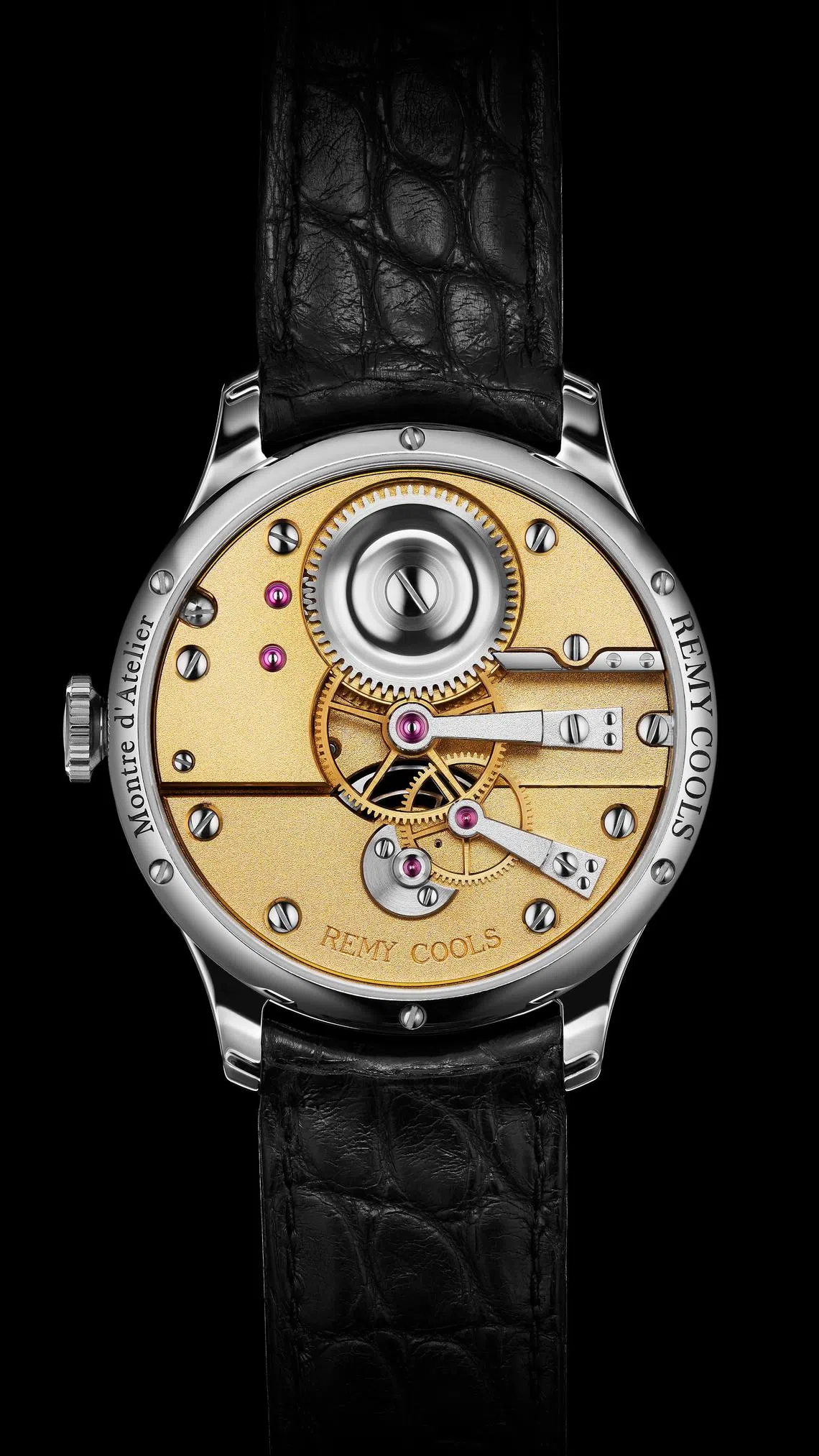 Remy Cools Tourbillon Atelier腕表，推出不到10年，但技术成熟精湛。（GPHG提供）