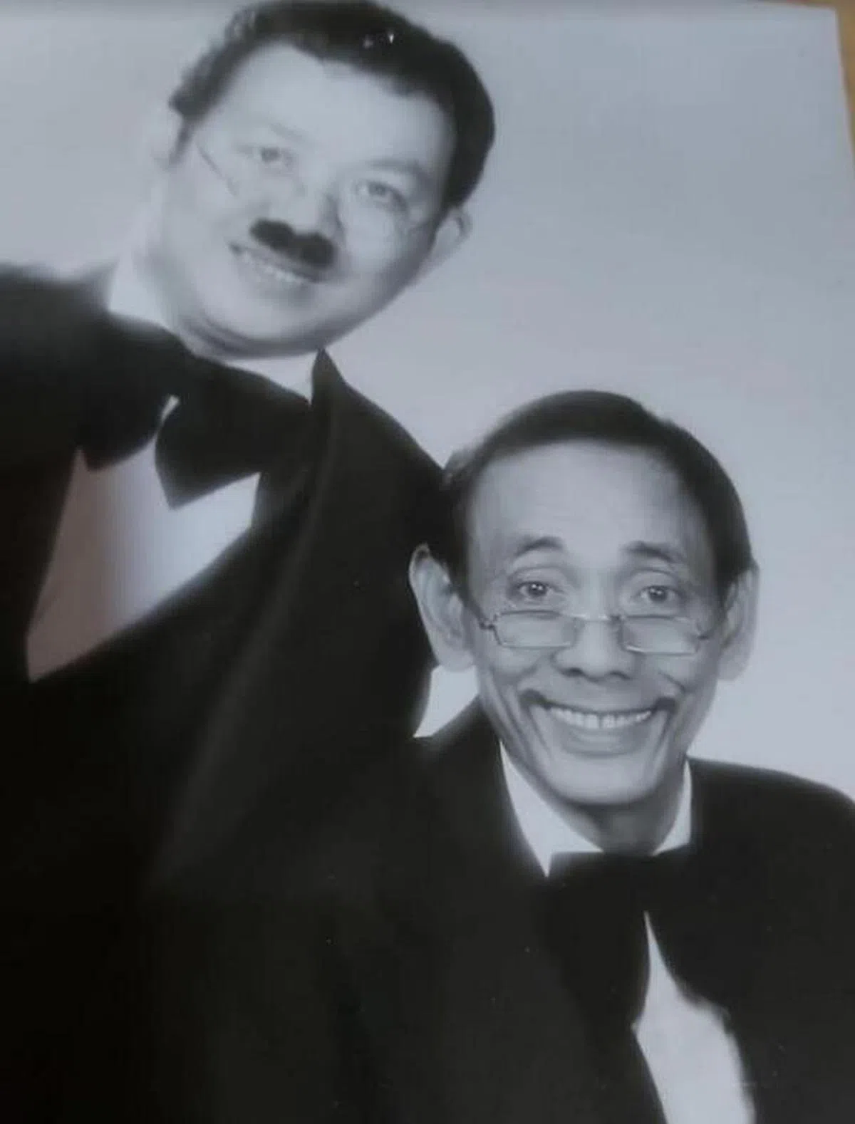 唐琥与王沙。（受访者提供） 