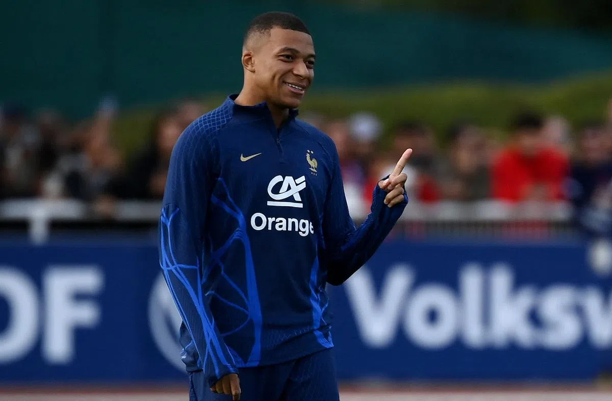 姆巴佩本届世界杯的状态，将决定法国队能走走多远。（法新社）