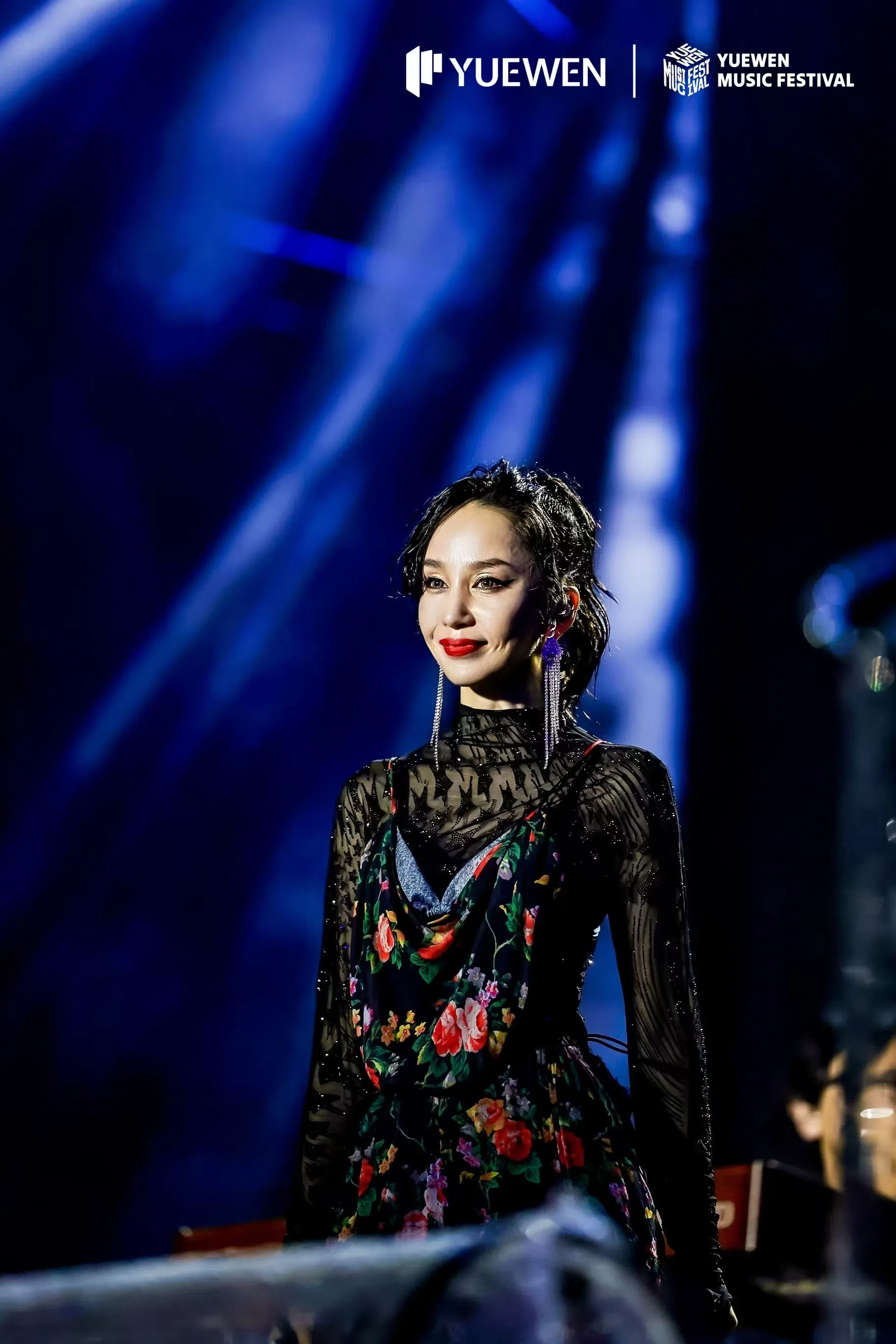 中岛美嘉希望大家即使不知道她的人，也能知道她的歌曲。（阅文音乐节提供）