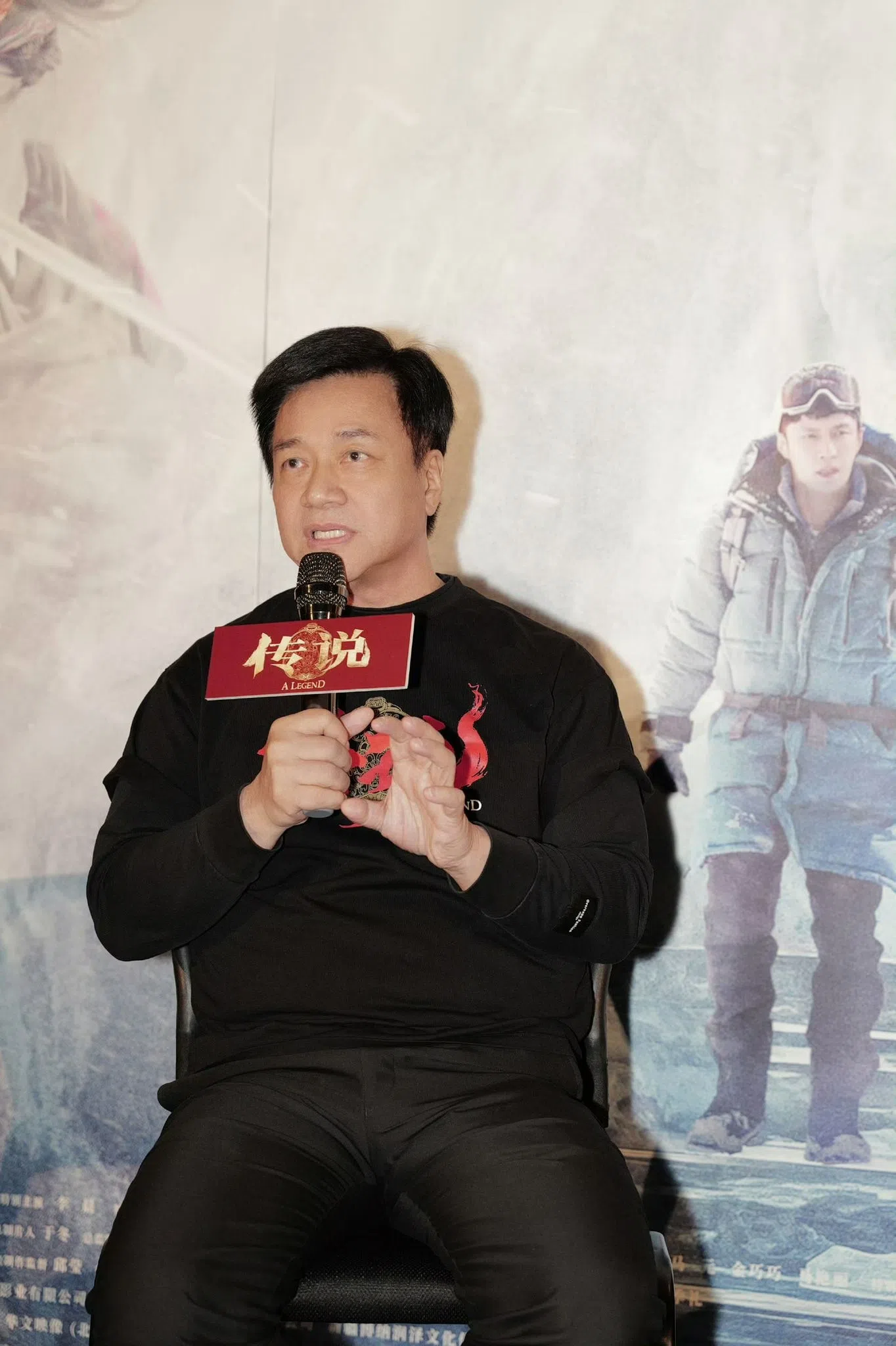 《传说》导演唐季礼和成龙合作过10部电影。（mm2提供）
