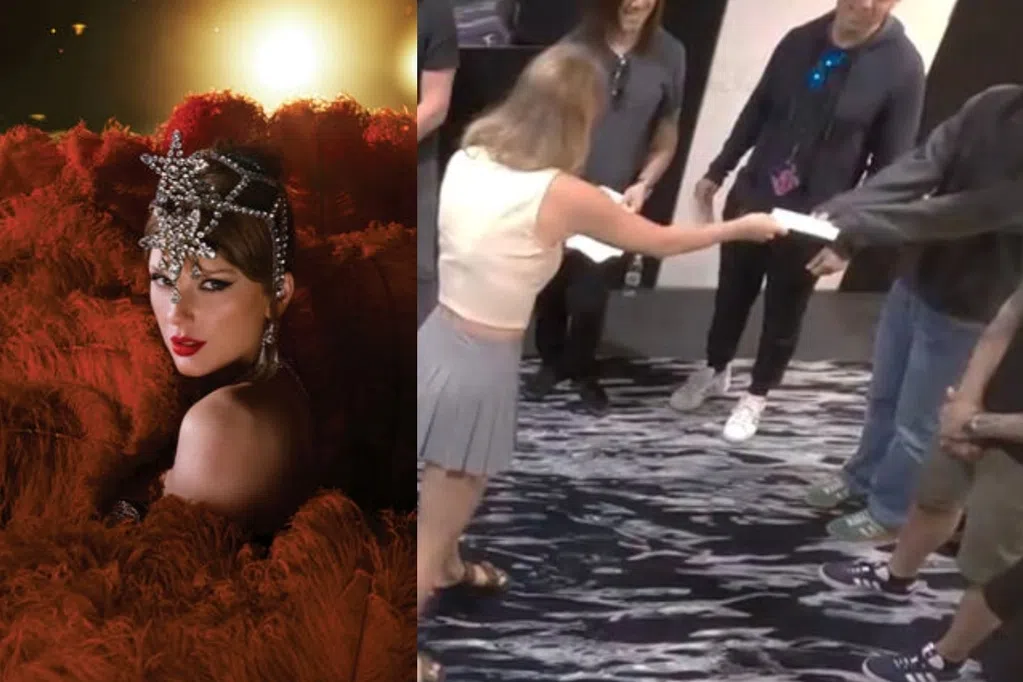 Taylor Swift发2.5亿元花红 员工读亲笔信泪崩