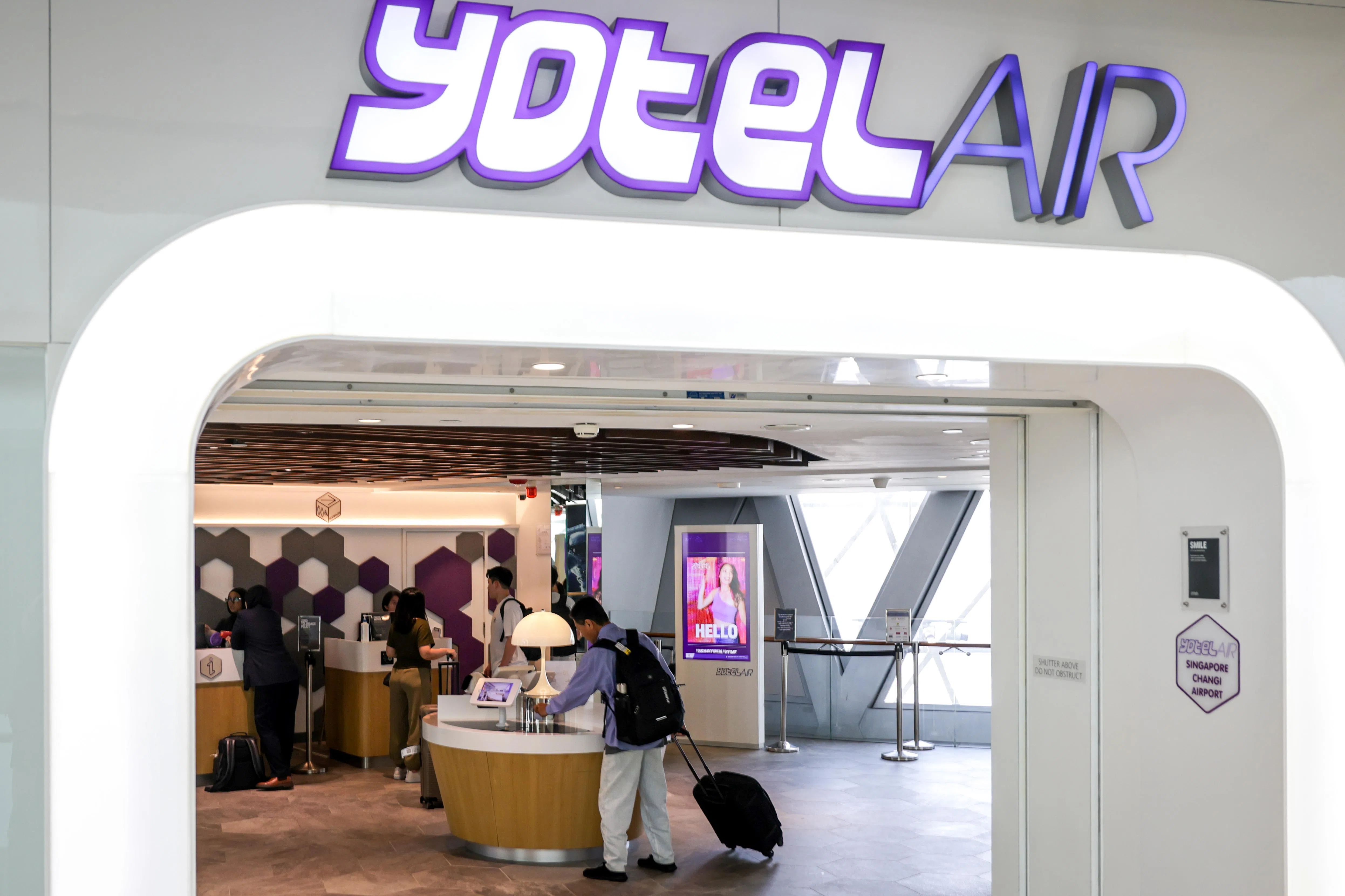 过去三年，YOTELAIR日间客房预订每年平均增加15％。日间客房的宾客平均入住五小时，有些会在抵达前14天预订，但也有不少是直接上门询问和入住。（叶振忠摄）