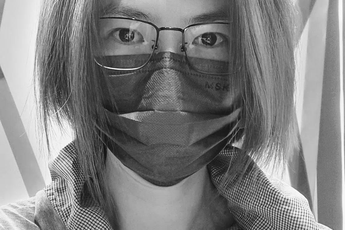 欧筱佩：最喜欢杨牧写的：诗，其实也不是那么可怕——它不特别伟大，因此也不特别可怕。（《搜索者》）（作者提供）