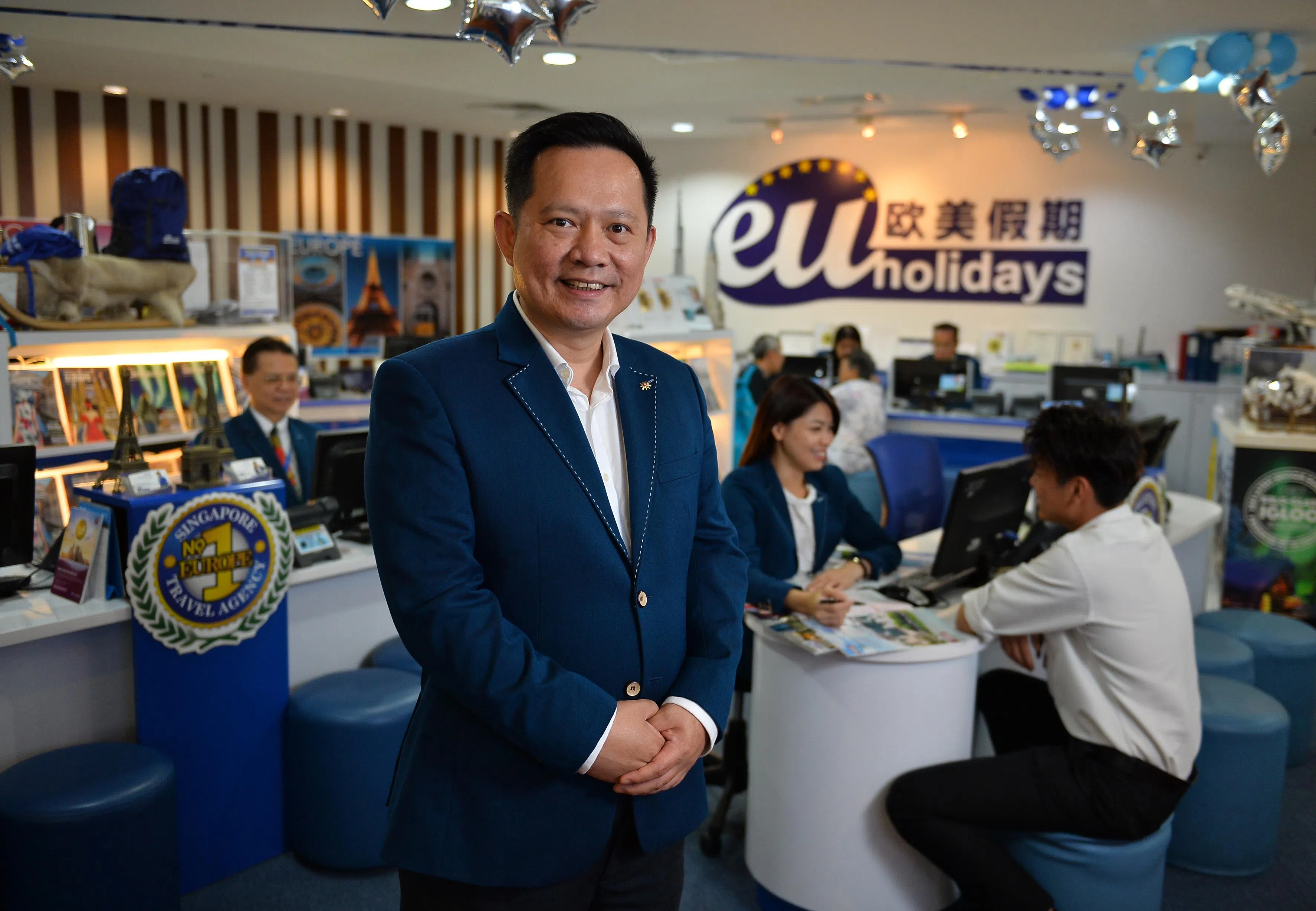 黄耀雄说，可能受中国连续剧和电视节目等流行文化的影响，疫情后，更多年轻家庭到中国旅行。（档案照片）