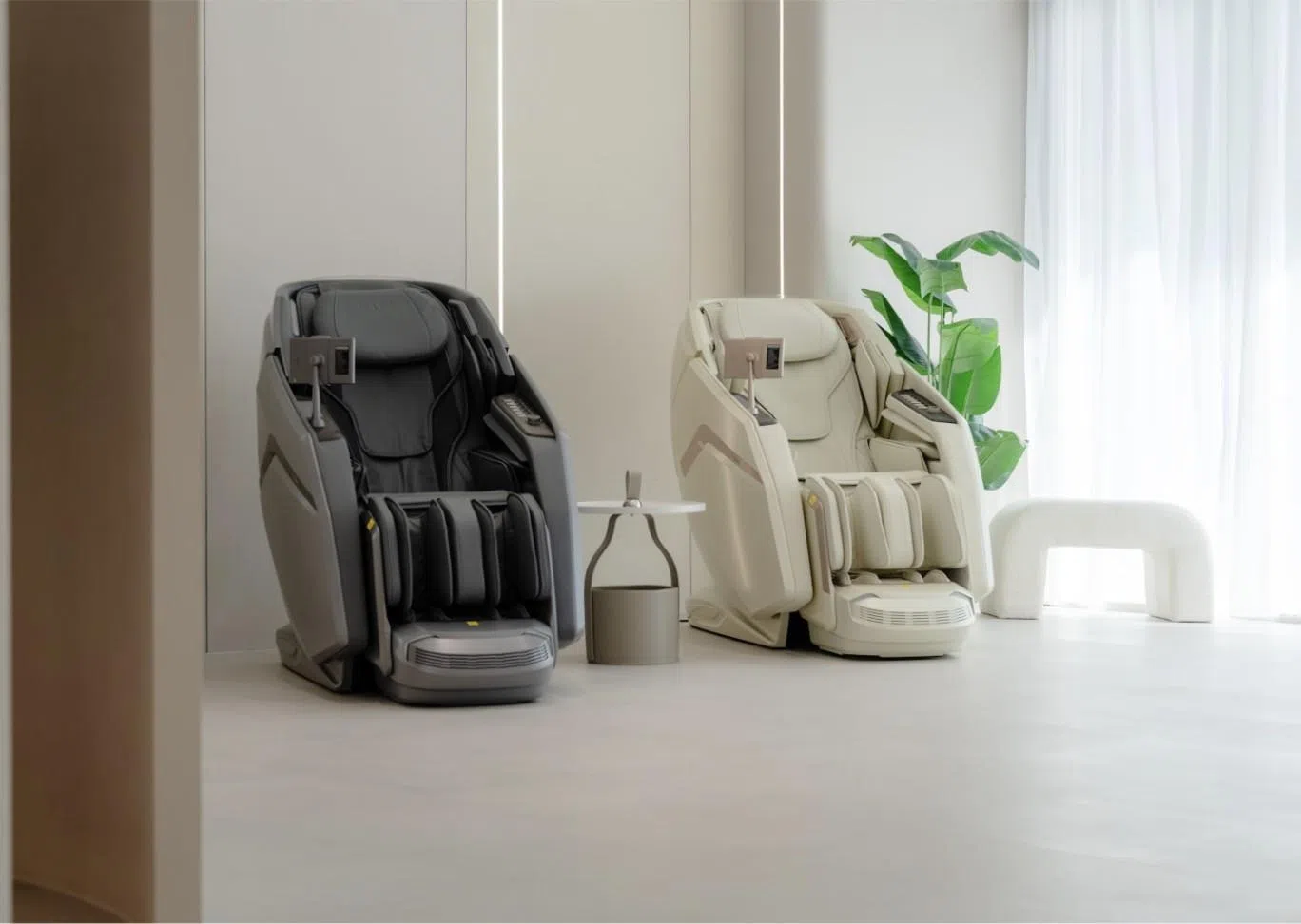 本地品牌Happie推出Cloud系列按摩椅。（取自shopee.sg）