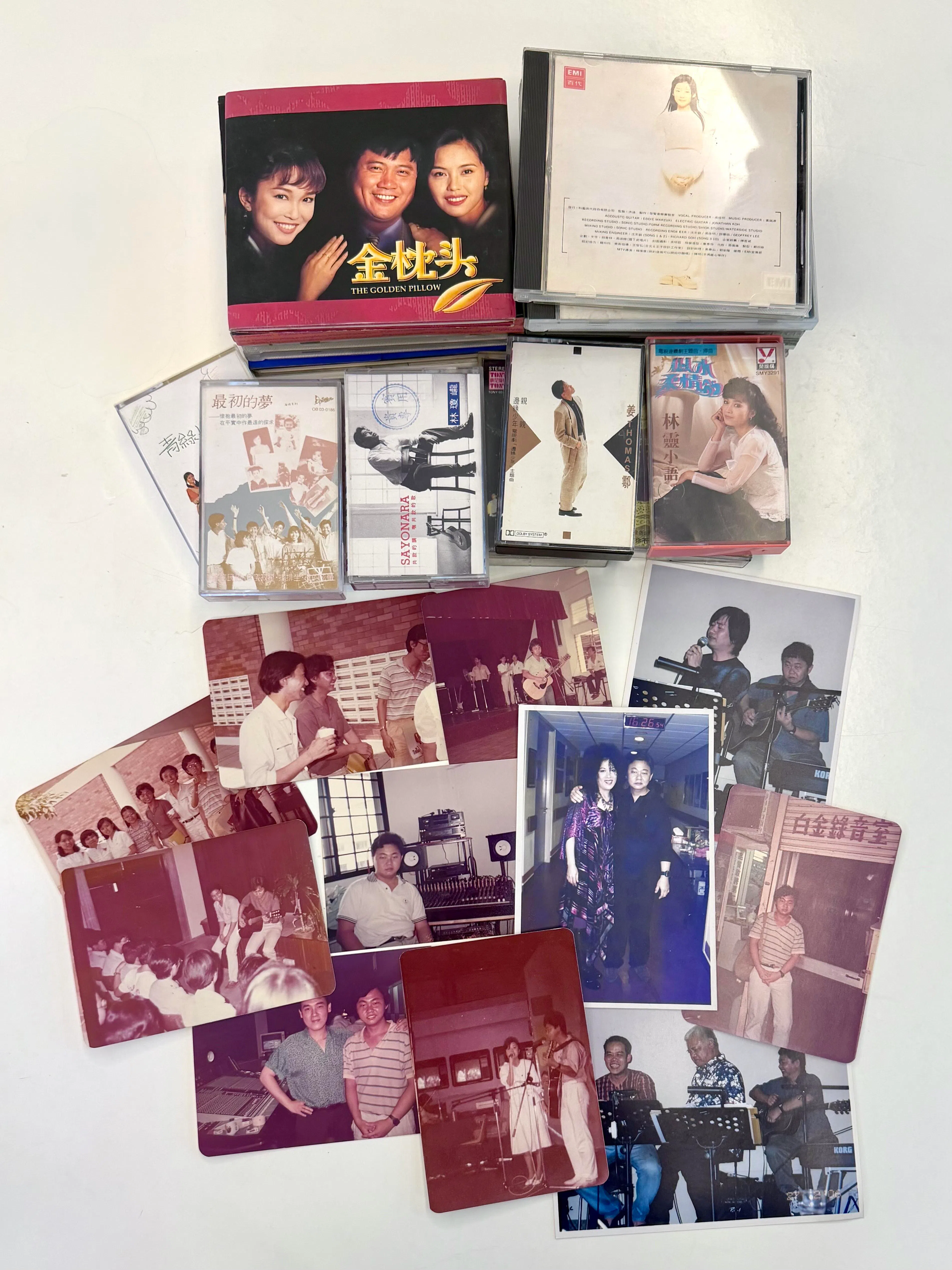 张家强的青葱岁月，新谣从未缺席。（张子奕摄）