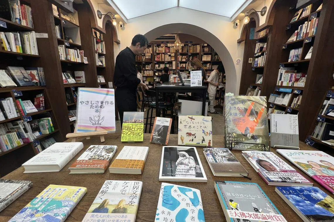 神保町内有不少主题书店。（叶孝忠摄）