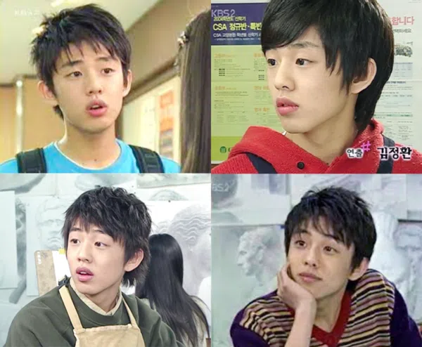 刘亚仁在《玉林成长日记1》中的青涩模样。（互联网）