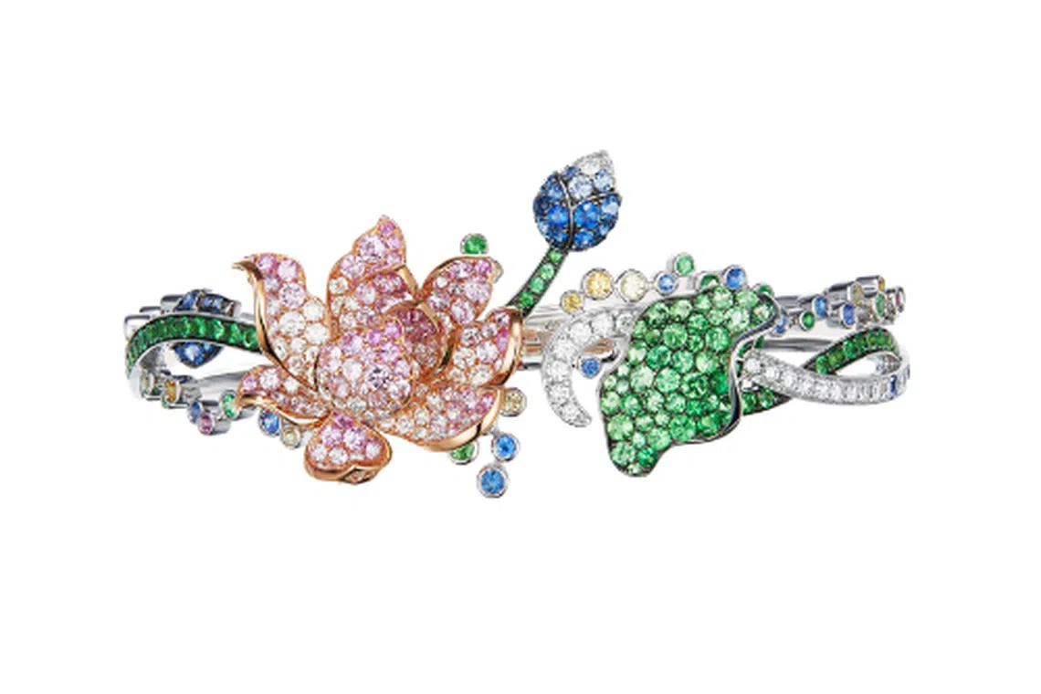 中国品牌储粹宫，是以东方艺术为灵感的宫廷珠宝世家。（主办方提供）