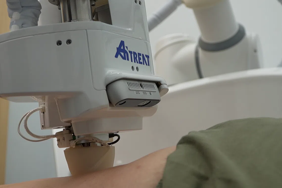 AI推拿机器人，你想体验吗？