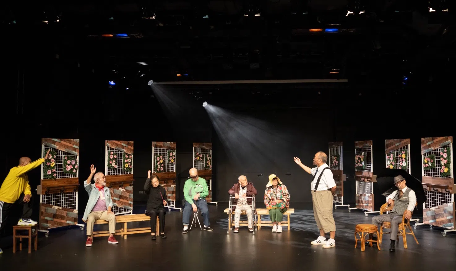 香港非盈利慈善机构Arts’ Options制作的喜剧《飞越老人院》，曾在新加坡公演。（Arts’ Options提供）