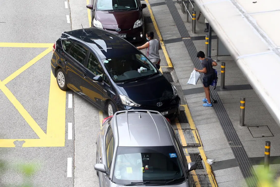 目前本地约60％的司机使用超过一个召车平台，随着新业者加入，选择也会更多。（萧紫薇摄）