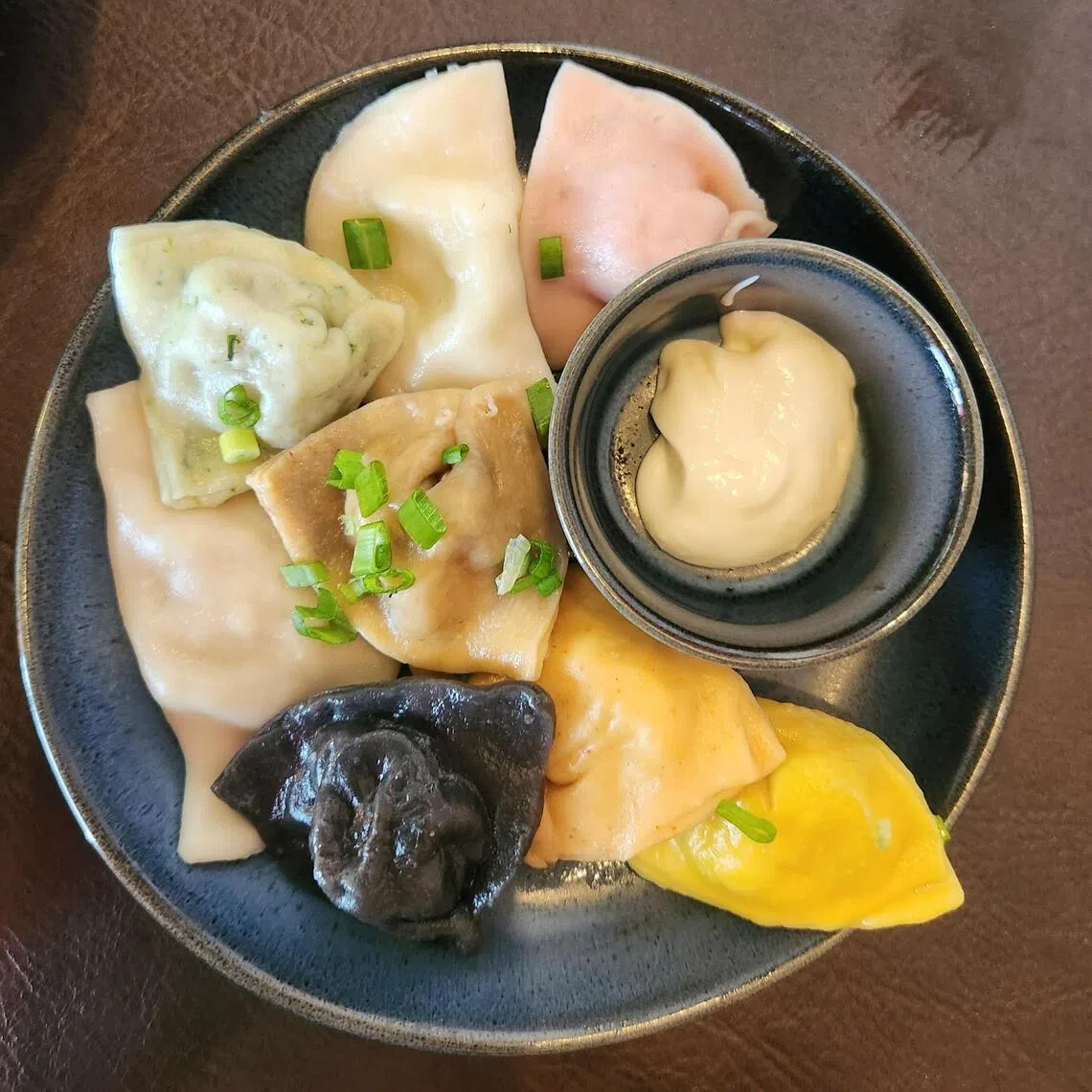 Kapitan饺子外形豪迈，饺皮厚实有韧性。（陈爱薇摄）