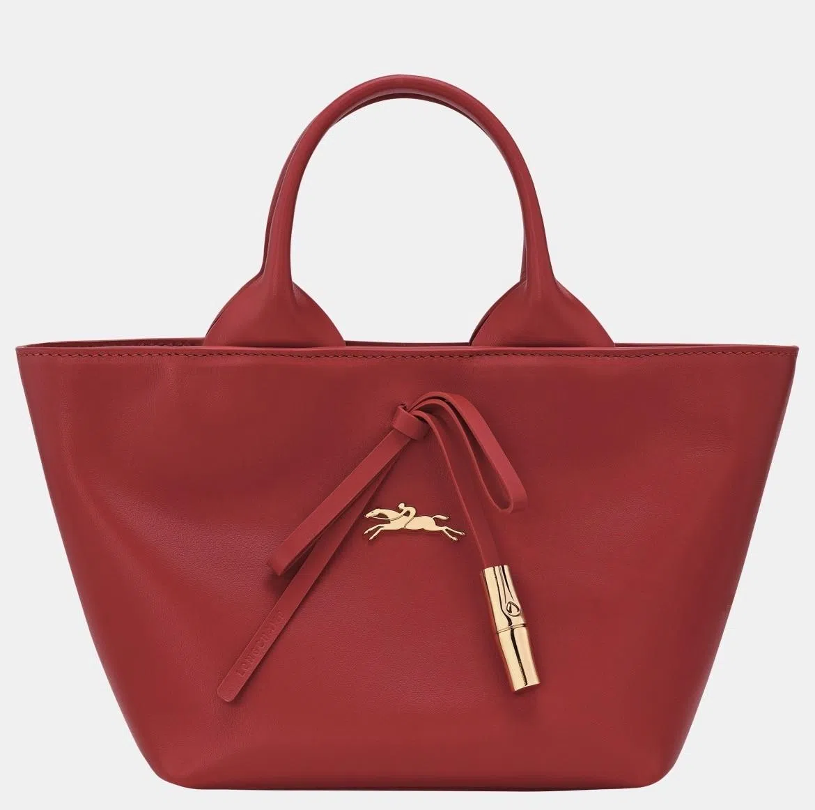 珑骧马年应景皮包，标志骑士占C位。（Longchamp图片）