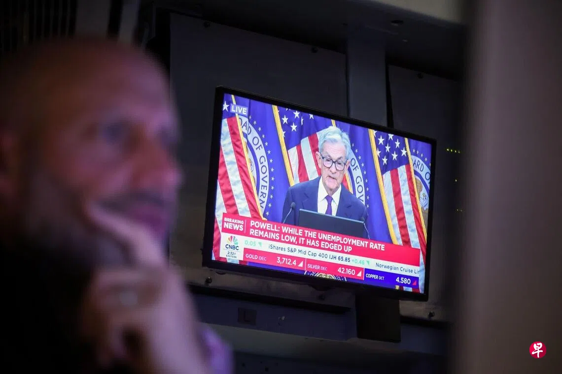 美联储重启降息周期增持股债加强多元化配置| 联合早报